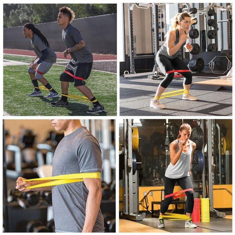 Premiun Quality Resistance Bands Sets for Trainers, Bootcamp, Gym for Men&Women
